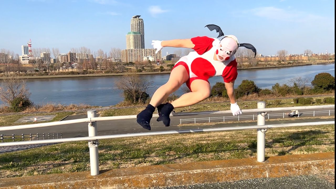 パルクールするバリヤード