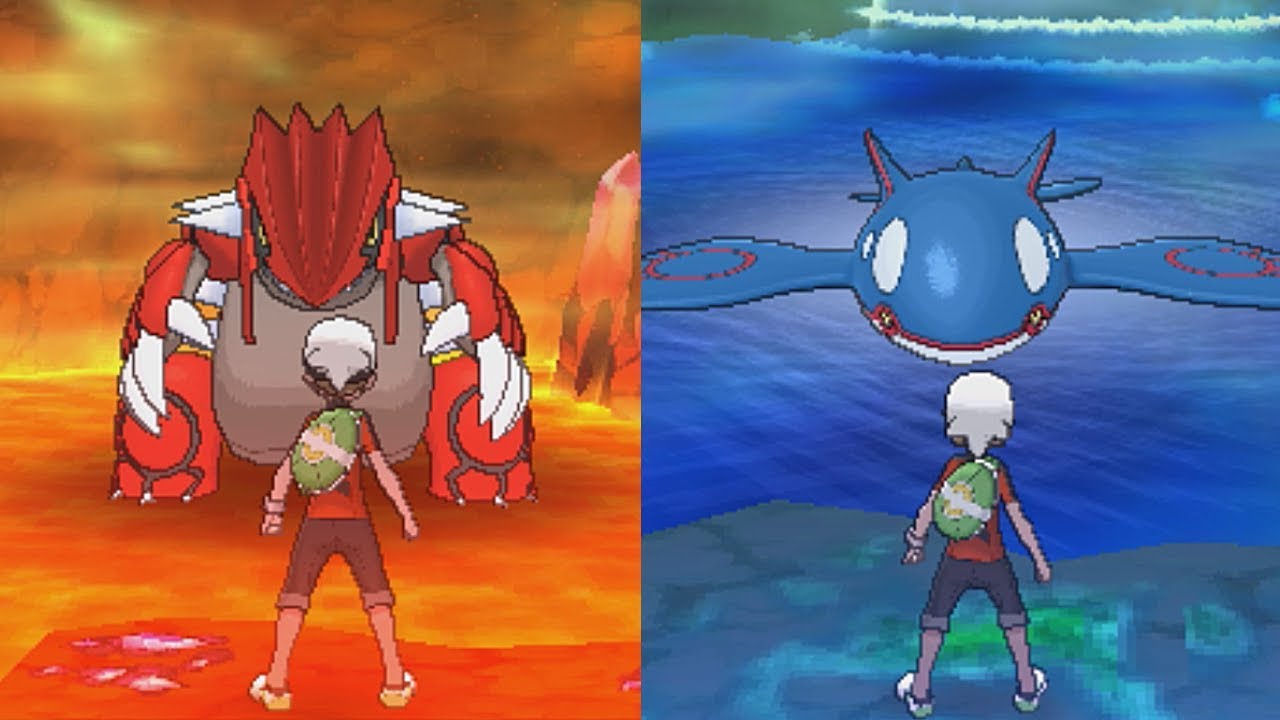 【ポケモンORAS】ゲンシグラードン/ゲンシカイオーガ 再戦