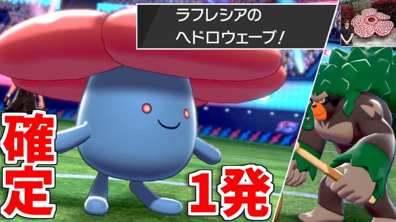 "ラフレシア"が強すぎてランク爆上げした件。使用率2位を絶対56すマン。【ポケモン剣盾】