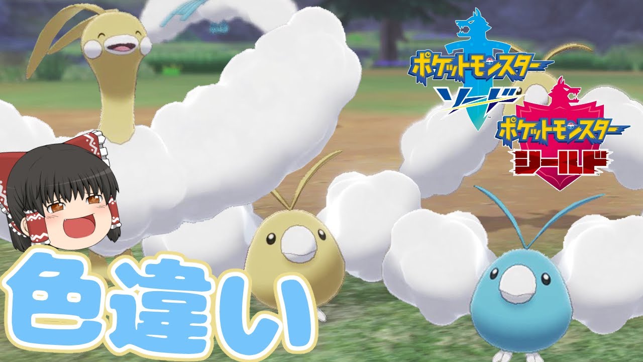 【ポケモン剣盾】もこもこな羽がとても可愛い！チルット一家の色違い！【ゆっくり実況】色違い♯37