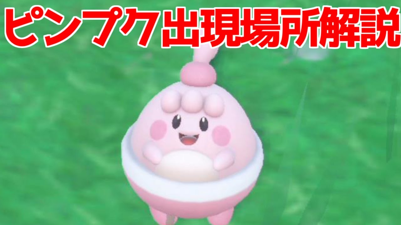 【ポケモンSV】ピンプク  出現場所 入手方法  攻略【ポケモン スカーレット・バイオレット】