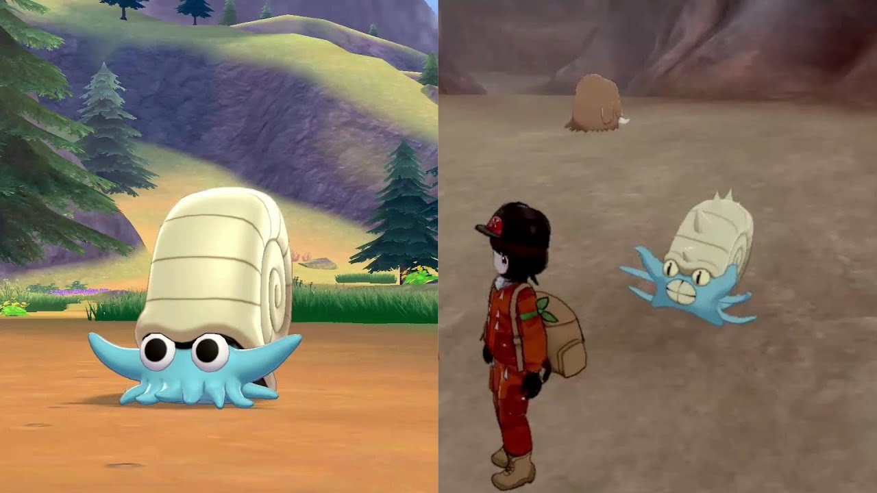 【オムナイト オムスター】出現場所 攻略【冠の雪原 ポケモン剣盾DLC】