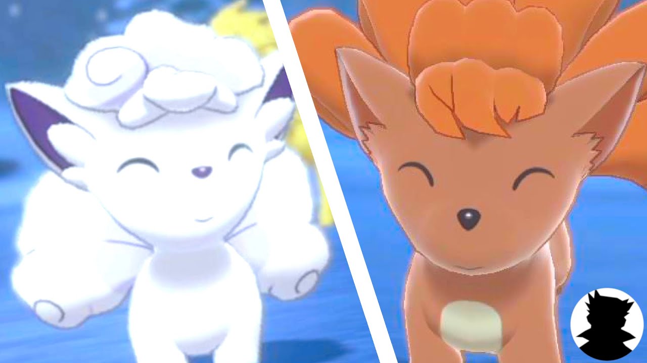 【ポケモンキャンプリサーチ】ロコン・キュウコン（カントー/アローラのすがた）進化系とかわいい色違い