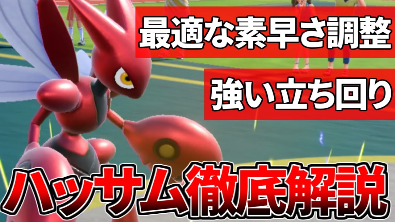 【必見】本当に強いハッサムの使い方教えます【ポケモンSV】