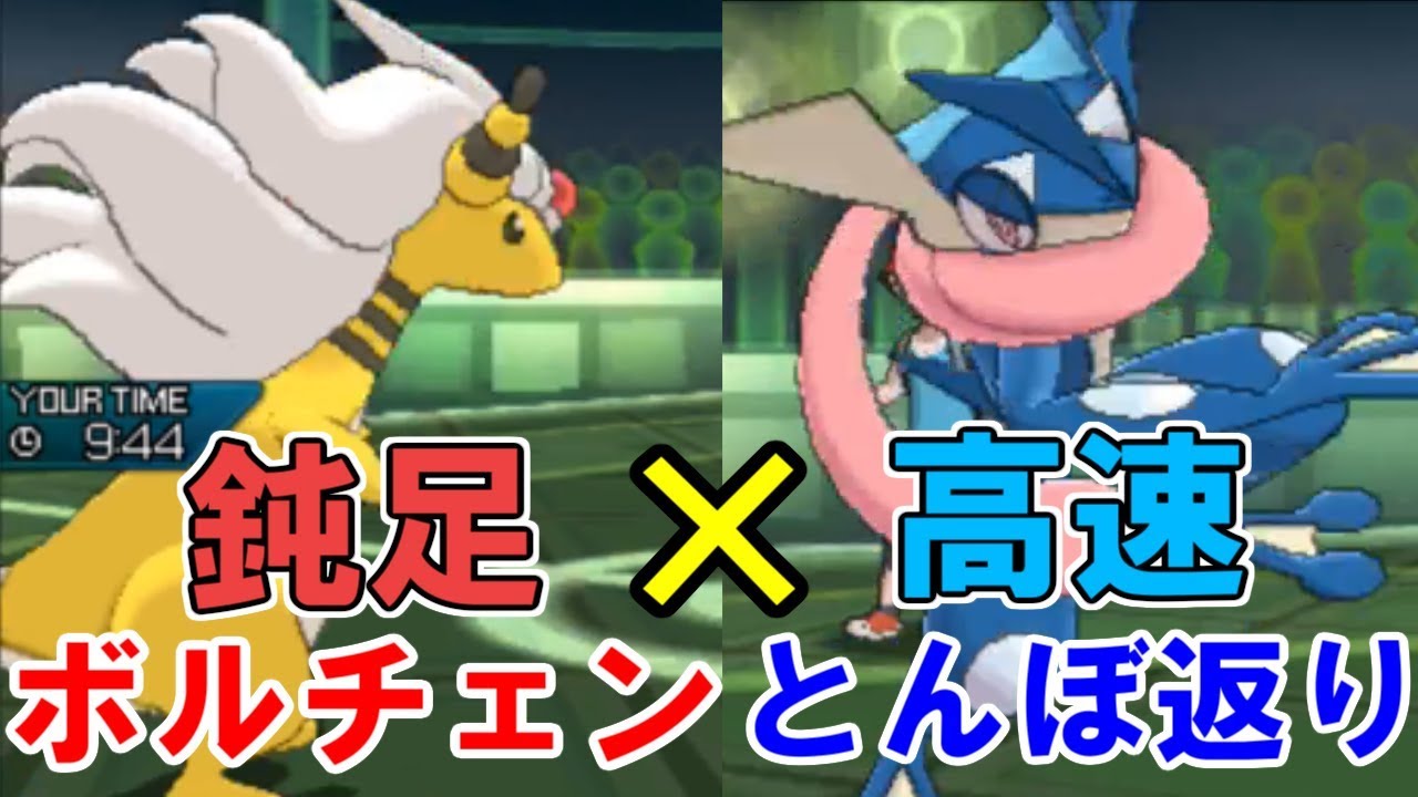 鈍足×高速のダブルサイクル【ポケモンUSUM/ウルトラサン・ウルトラムーン】
