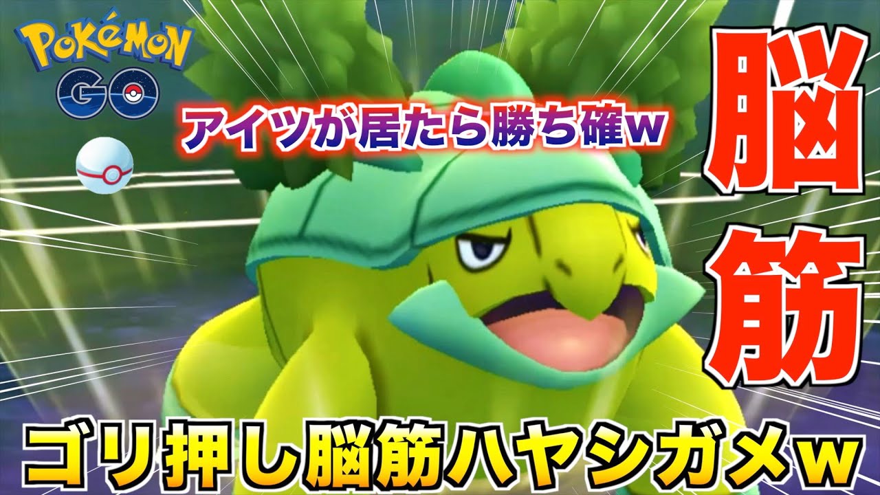 あのポケモンを一瞬で倒す『ハヤシガメ』が普通に強い件www【ポケモンGO】
