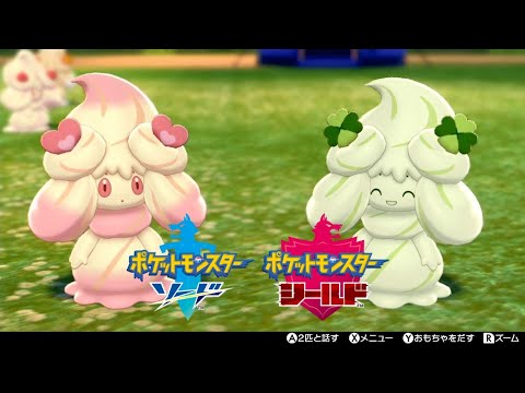 【ポケモン剣盾】マホイップとポケモンキャンプ【ポケモンソードシールド】