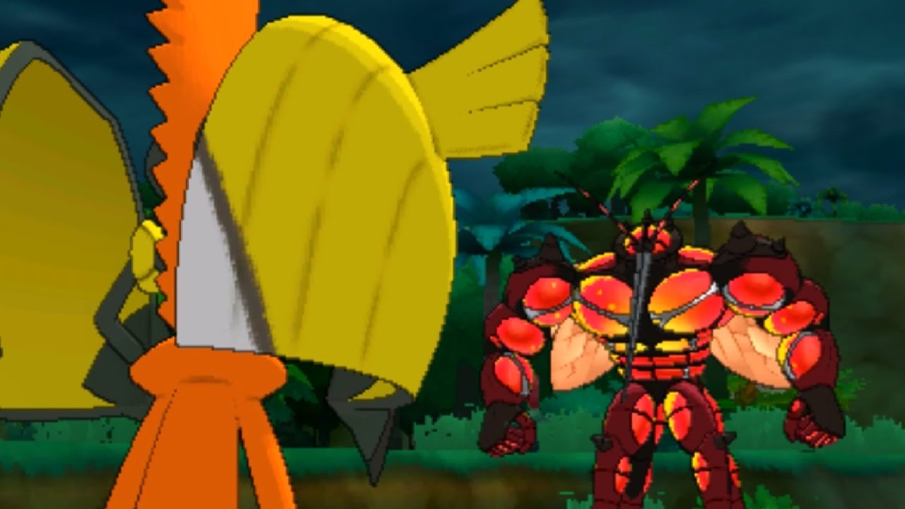 【ポケモンSM】カプ・コケコと対峙するマッシブーン