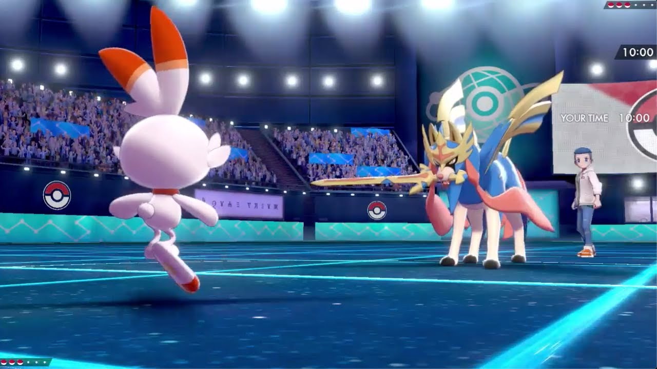 伝説キッズのザシアンがポケモン廃人のヒバニーに挑むとこうなる