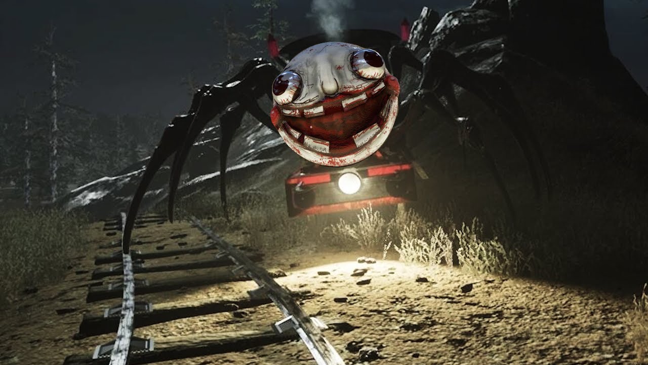 足がはえた『暴走機関車トーマス』と食人ゴーストが襲ってくるホラーゲーム【Choo Choo Charles】