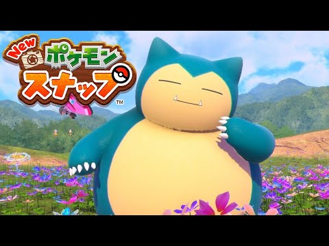 【Newポケモンスナップ】カビゴンダッシュ カクレ抜け道 分岐ルート 【ポケスナ/Switch】