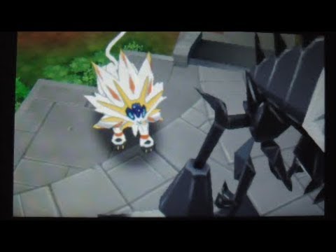 【ポケモンウルトラサン】ネクロズマVSソルガレオ 取り込まれる瞬間【ポケモンウルトラサンムーン】