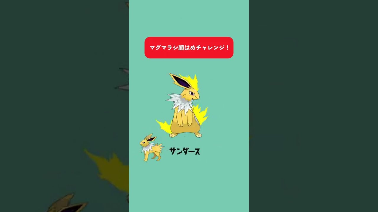 【ポケモン】顔はめチャレンジ！【マグマラシ】