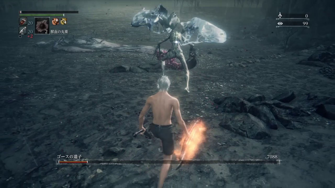 Bloodborne® ゴースの遺子 啓蒙99と啓蒙0で戦い比べてみたら・・・