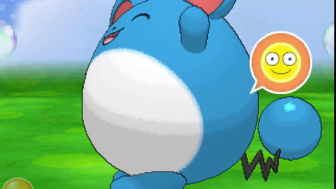 ポケパルレ　マリルと戯れるだけの動画