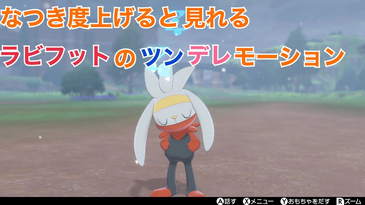 【ポケモンキャンプ#12】視聴者さんから教えて頂いたラビフットのツンデレモーションが見たい！！！！