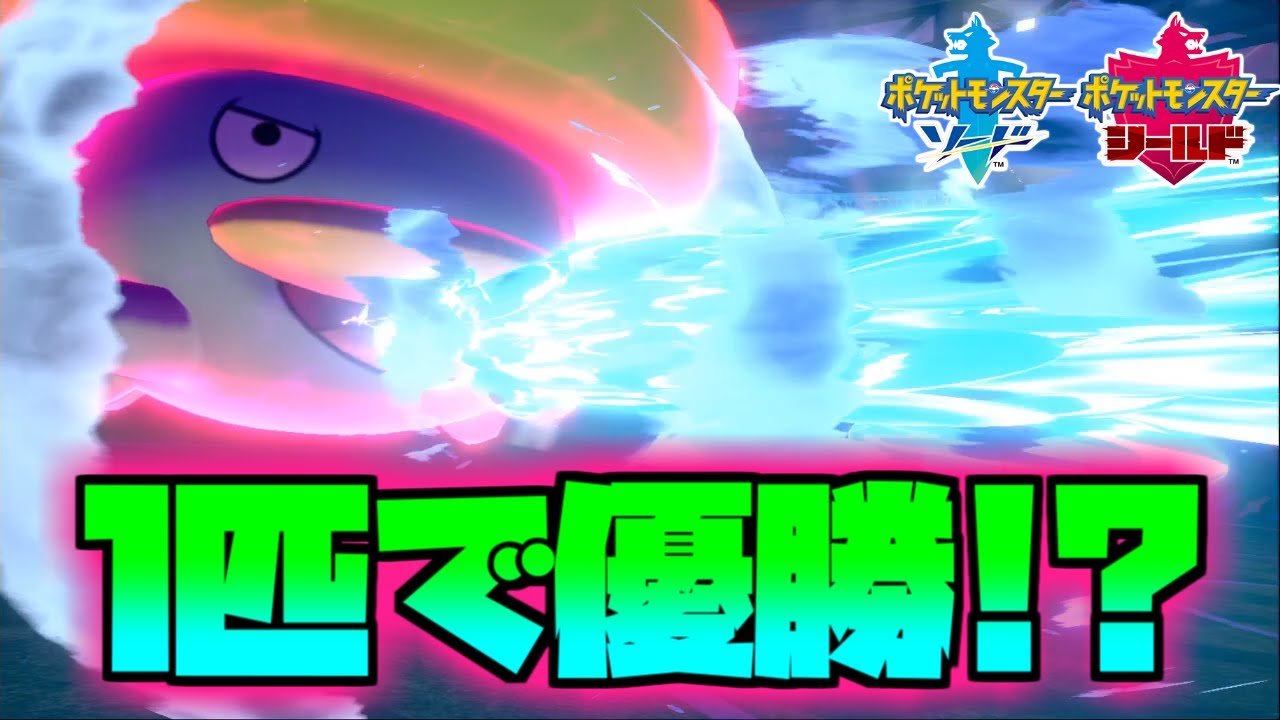 【ポケモン剣盾】ハスボー１匹でトーナメントに挑む漢