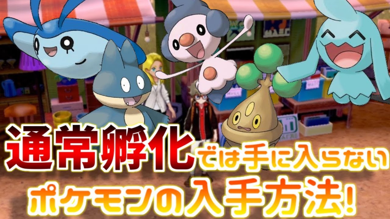 【ポケモン剣盾】通常孵化では生まれない特殊なポケモンの入手方法を解説！【ポケットモンスター ソード・シールド】