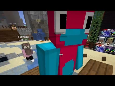 【たいやき よっしー系】衝撃の大型新規参加者ポリゴン　-マインクラフト【KUN】