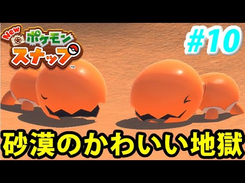 【神ゲー】Newポケモンスナップでたわむれる #10 砂漠にもかわいいポケモンでうわああああ