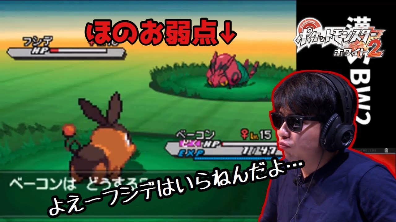 【BW2】フシデ厳選でピンチになるもこう【配信切り抜き2019/10/02】