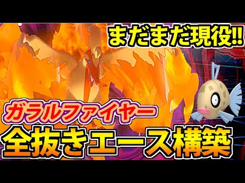 【ポケモン剣盾】ガラルファイヤーまだまだ現役!! 全抜きエース構築を使ってみたぞ!!