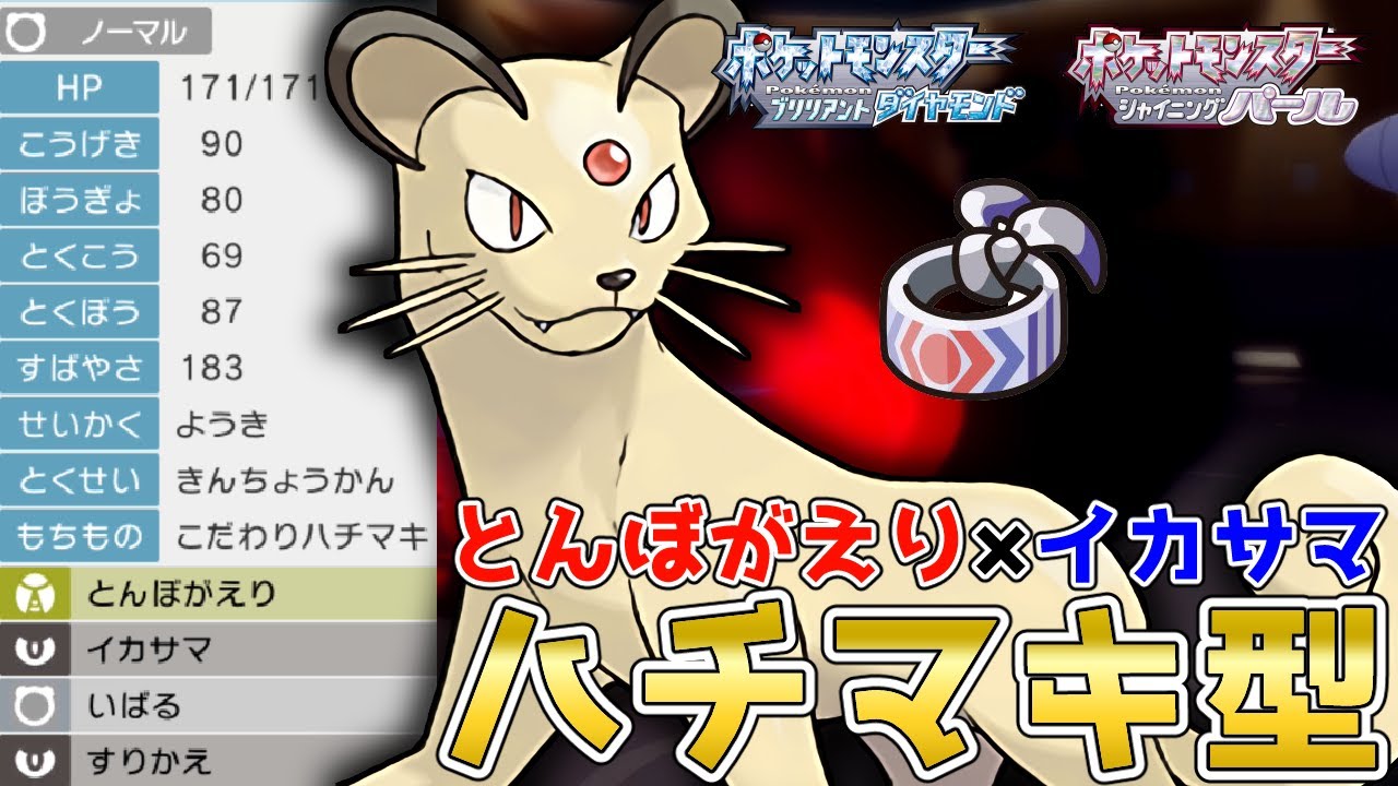 すばやさが高い=正義！ハチマキ『ペルシアン』を使って対戦！【ポケモンBDSP】【コロシアム】【No.199】