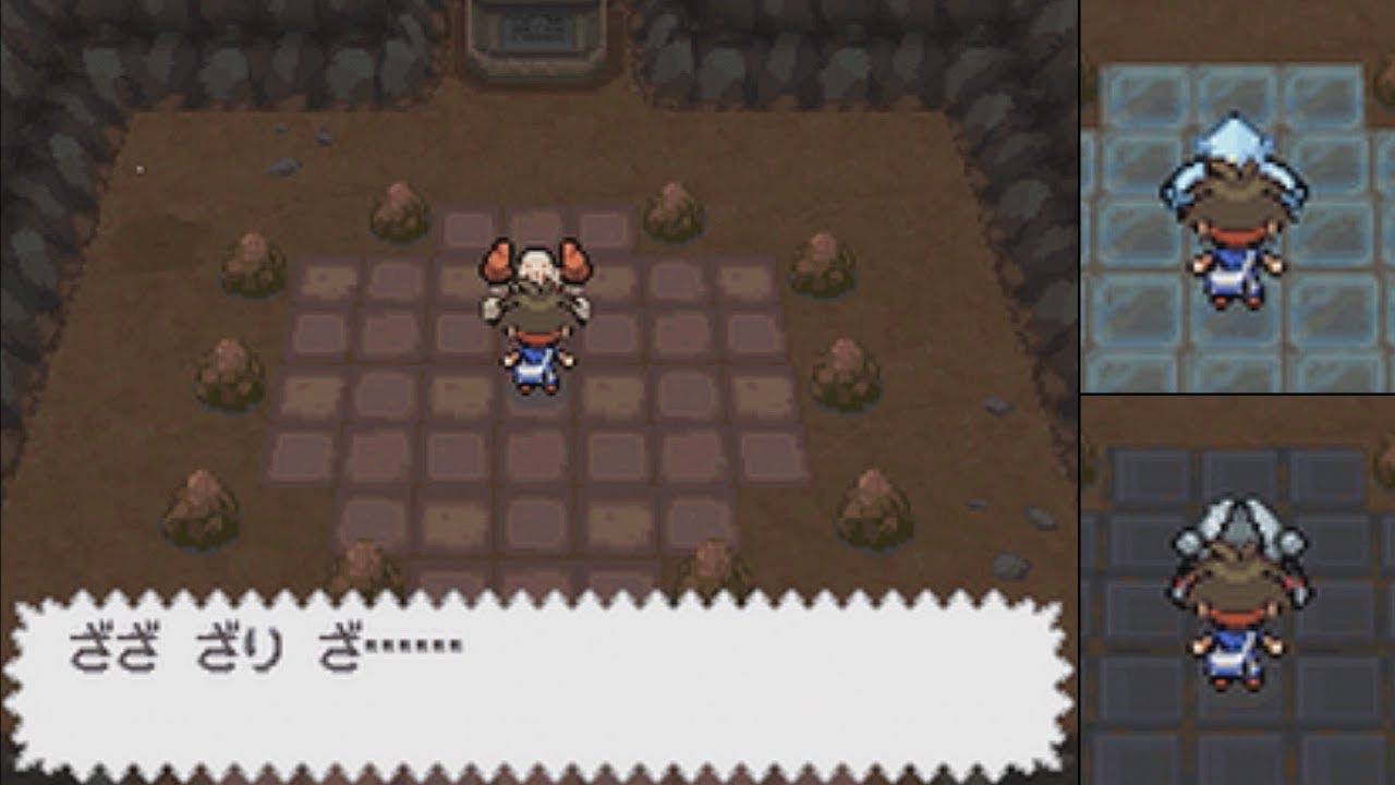 【ポケモンBW2】レジロック･レジアイス･レジスチル戦