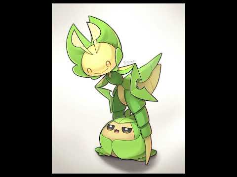 クルマユとハハコモリ メイキング#making #shorts #procreate