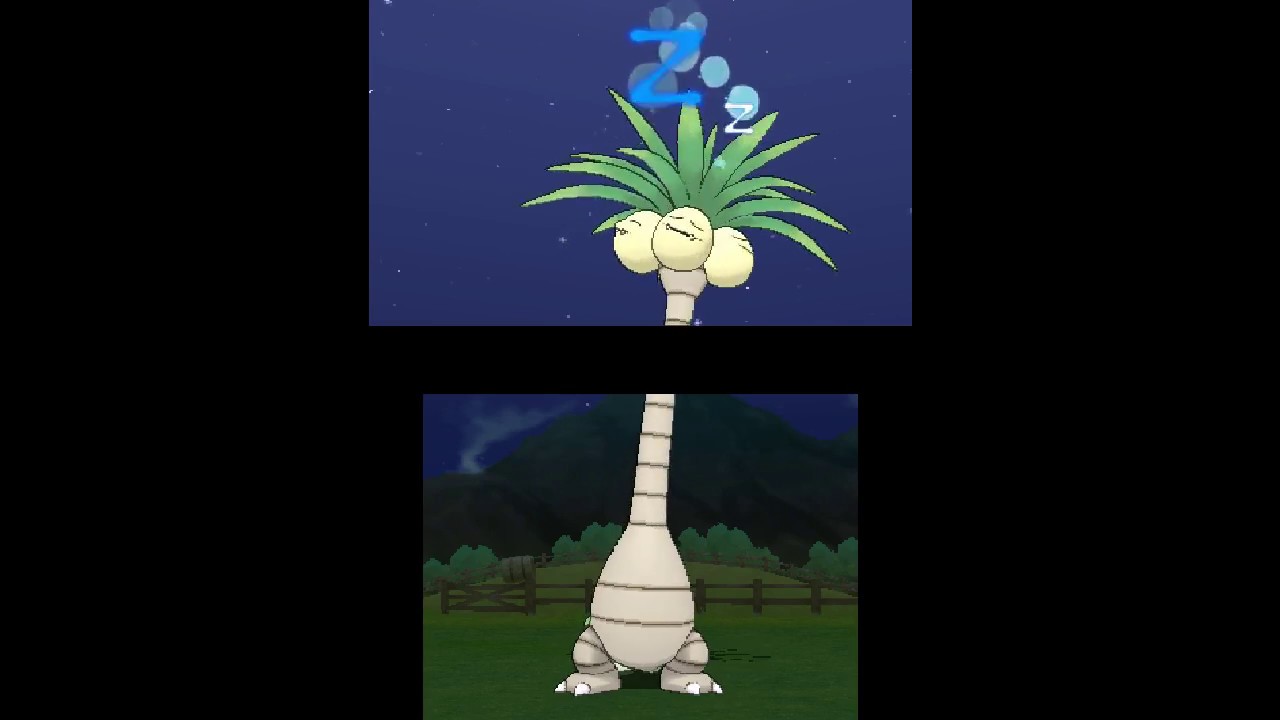 ポケリフレ　ナッシー(アローラのすがた)と戯れるだけの動画