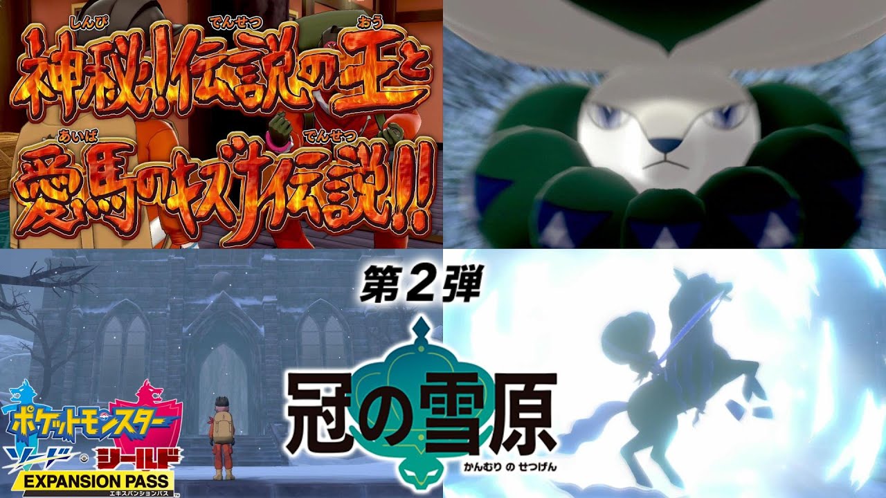 新伝説のポケモン『バドレックス(こくばじょうのすがた)』捕獲 冠の雪原【ポケモン剣盾 】ソード シールド pokemon sword and shield