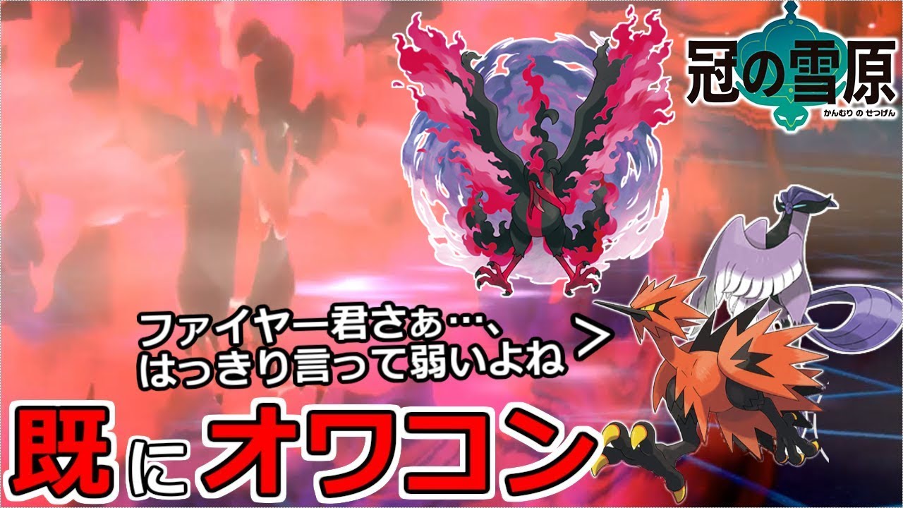 ガラル三鳥の落ちこぼれ……ガラルファイヤーを救いたい。【ポケモン剣盾】