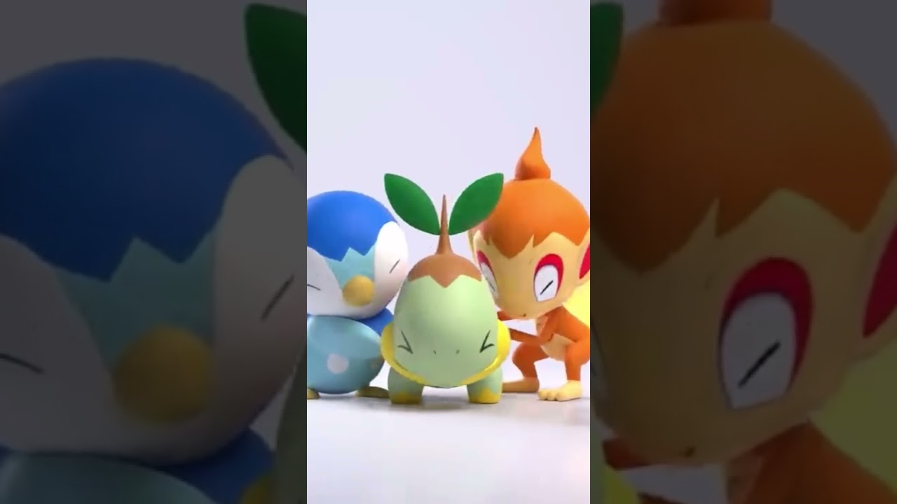 ヒコザルとポッチャマに消されるナエトル　#ポケモン#ダイパリメイク#BDSP