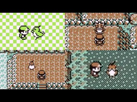 【初代】全伝説ポケモン登場シーン【ミュウツー/サンダー/ファイヤー/フリーザー/赤青緑/ポケモン】
