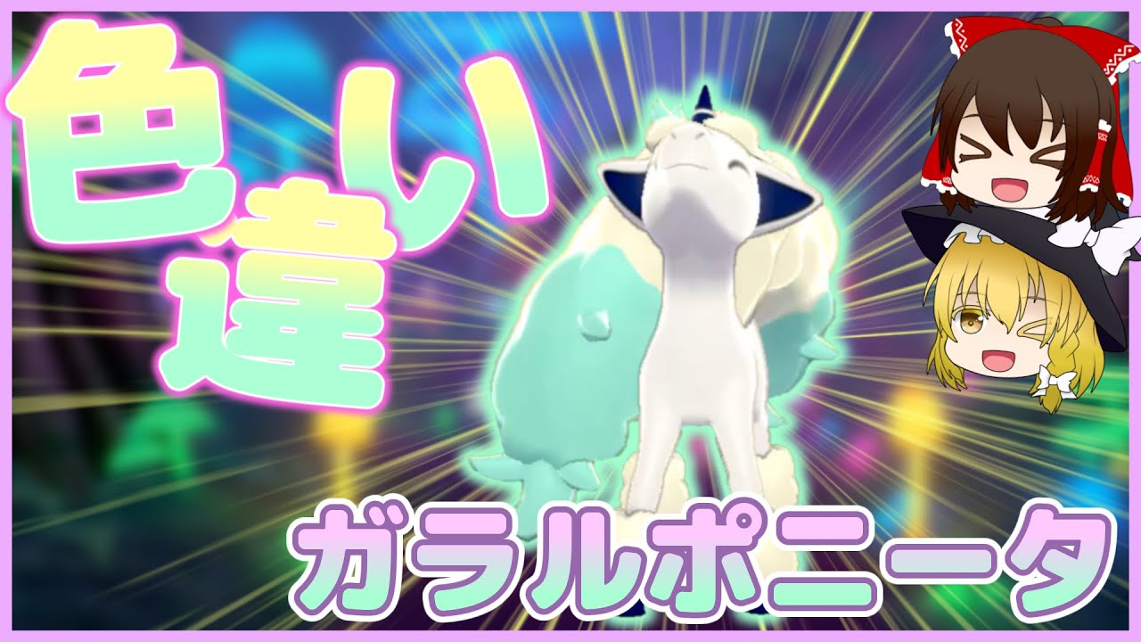 【ポケモン剣盾】新生活に癒しを求めてガラルポニータの色違いを国際孵化でゲットする！！【ゆっくり実況】