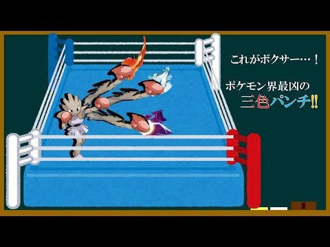 【ポケモン解説】よくわかる「三色パンチャー」講座 Part1