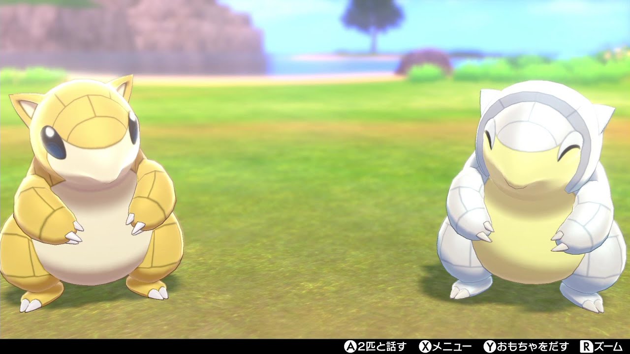 鎧の孤島解禁！原種サンド・アローラサンドとポケモンキャンプで戯れます【ポケモン剣盾/ソードシールド/鎧の孤島】