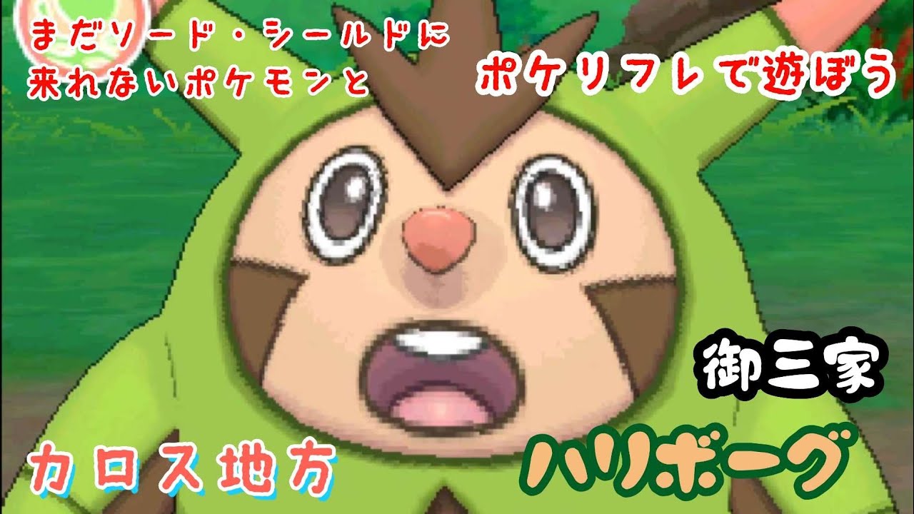 【ポケリフレ】651 ハリボーグとポケリフレで遊ぼう♪ ハリボーグ