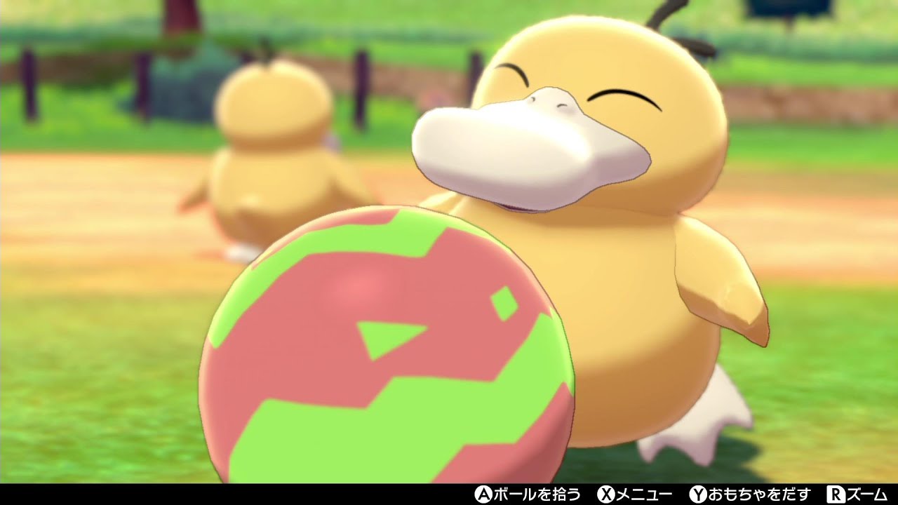 コダック・ゴルダックとポケモンキャンプで戯れます【ポケモン剣盾】【ポケモンソードシールド】