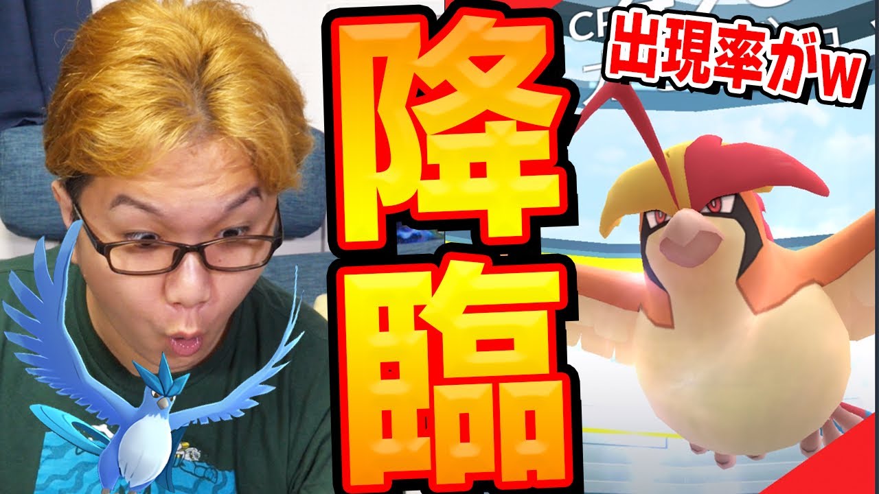 フリーザー&メガピジョット降臨!!!ぼうふう復活とメガ出現率のエグみに困惑やでマジで【ポケモンGO】