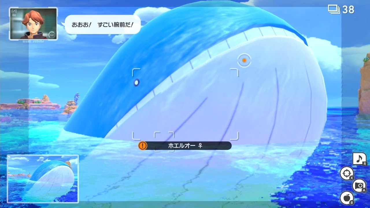 #4 ホエルオーでっかい【Newポケモンスナップ】