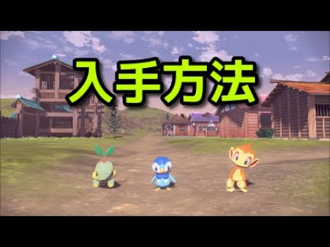 【ポケモン アルセウス】ヒコザル ポッチャマ ナエトル 入手方法 出現場所 捕まえ方【Pokémon LEGENDS アルセウス】