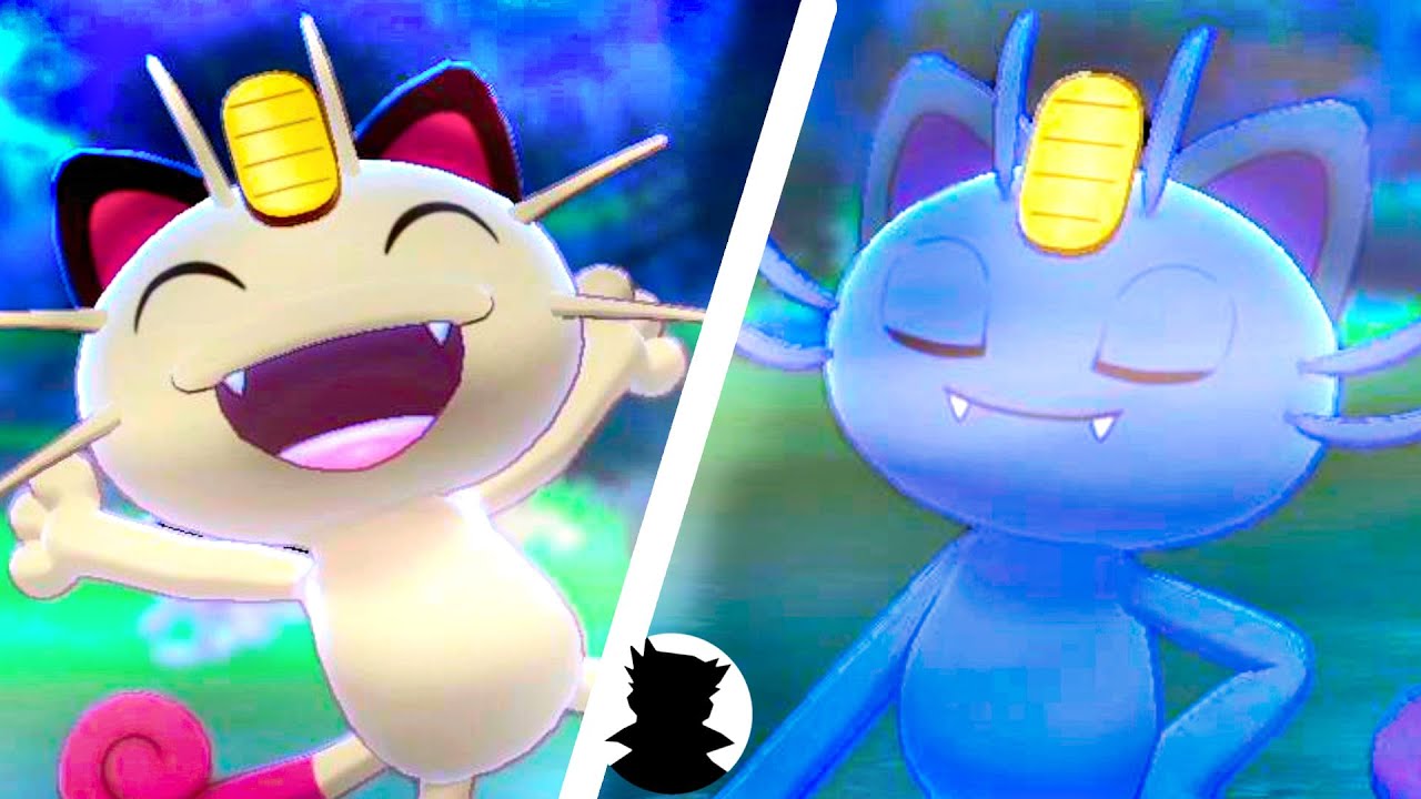 【ポケモンキャンプリサーチ】ニャース ペルシアン（カントー/アローラのすがた） 進化系とかわいい色違い