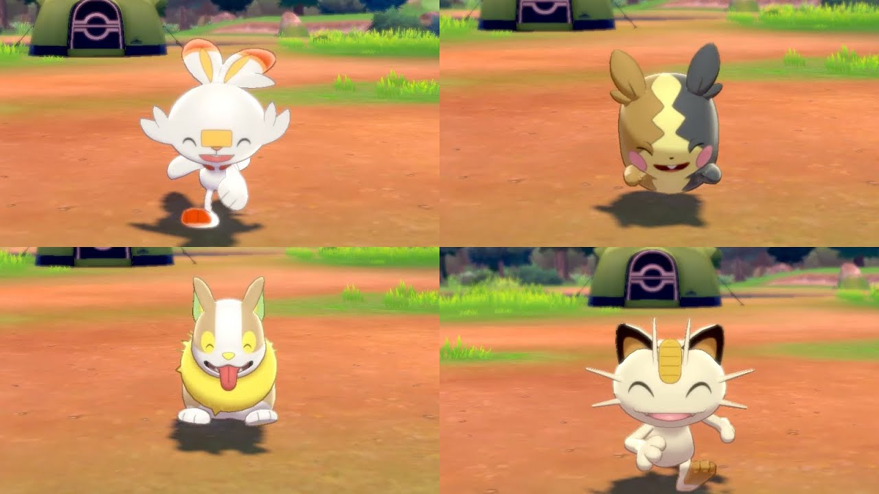 【ポケモン剣盾】キャンプで呼ぶと駆け寄りがかわいいポケモン集part1