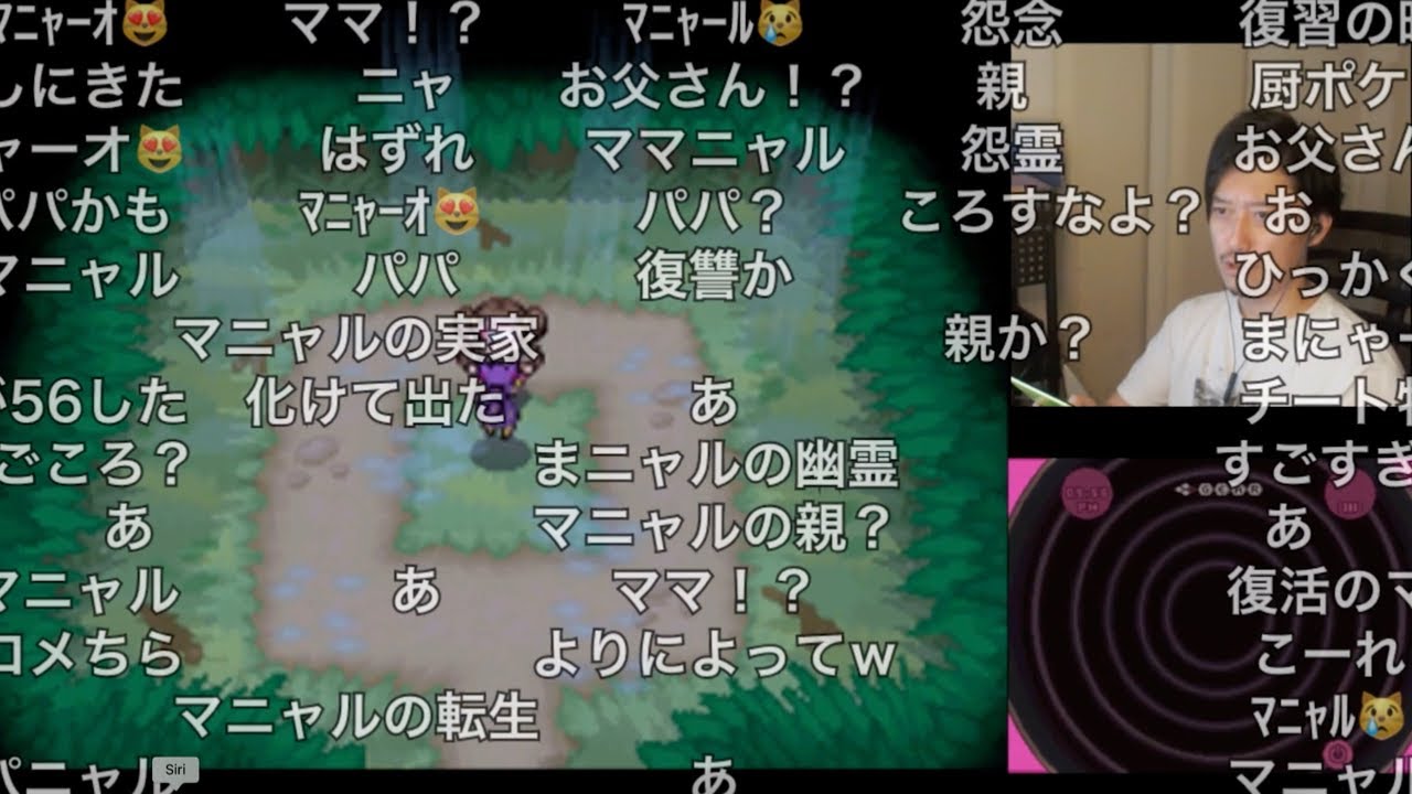 遂に激レア「隠し穴のポケモン」と出会う布団ちゃん　2022/09/09