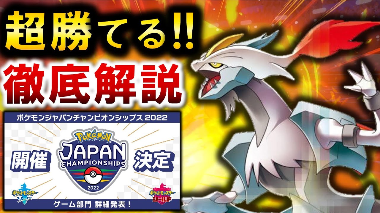 【史上最強竜】超火力ホワイトキュレムでトップ伝説を制圧！公式大会最終98位(キュレム構築全国2位)のガチ勢による徹底解説！！【ポケモン剣盾】