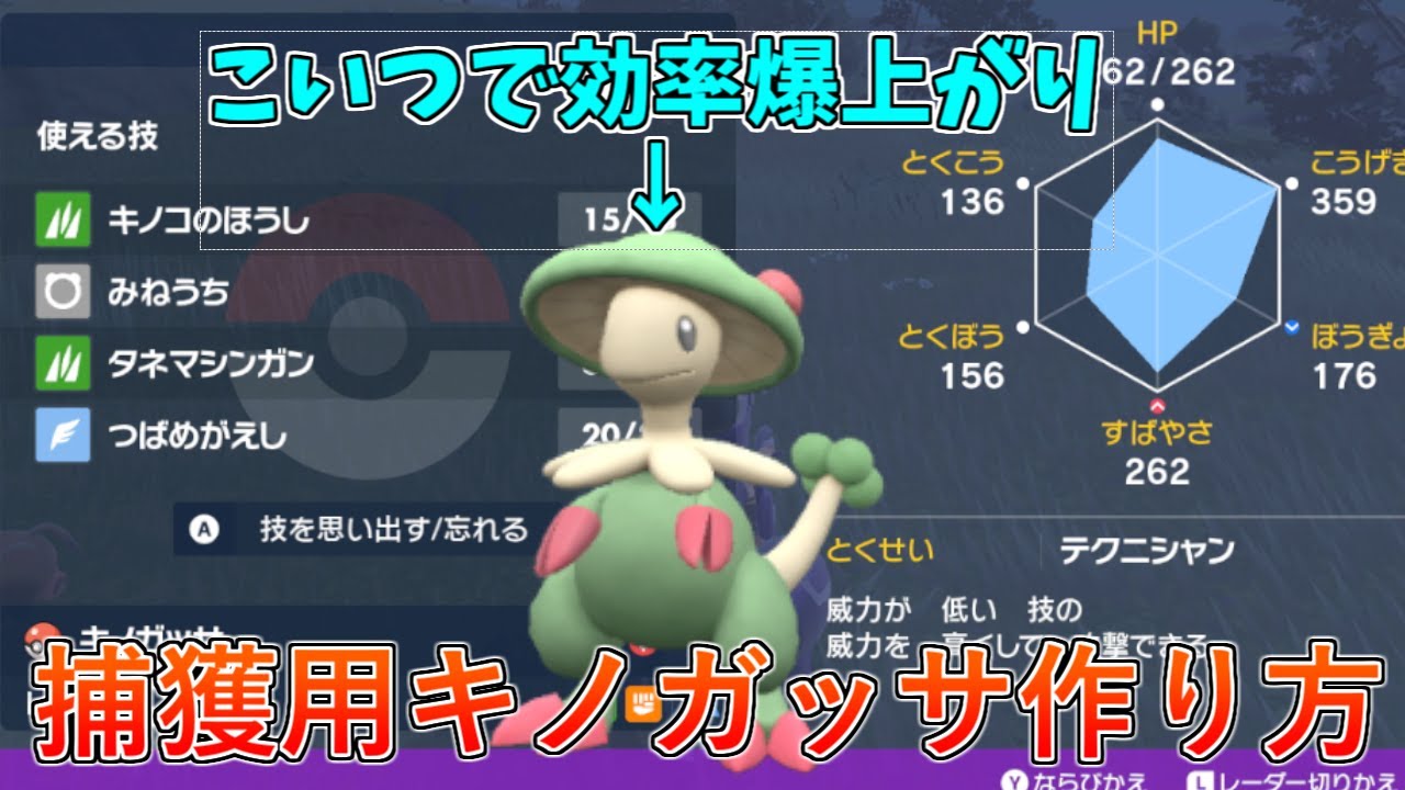 【２分半でわかる】最強の捕獲用ポケモンの作り方と絶対にやってはいけない注意点【ポケモンSV】