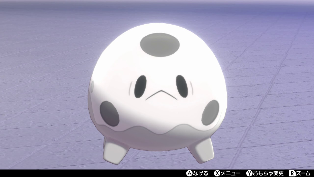 【ポケモンキャンプ】ガラルサニーゴがかわいいだけの動画（図鑑説明有り）【ポケモン剣盾/ポケモンソードシールド】