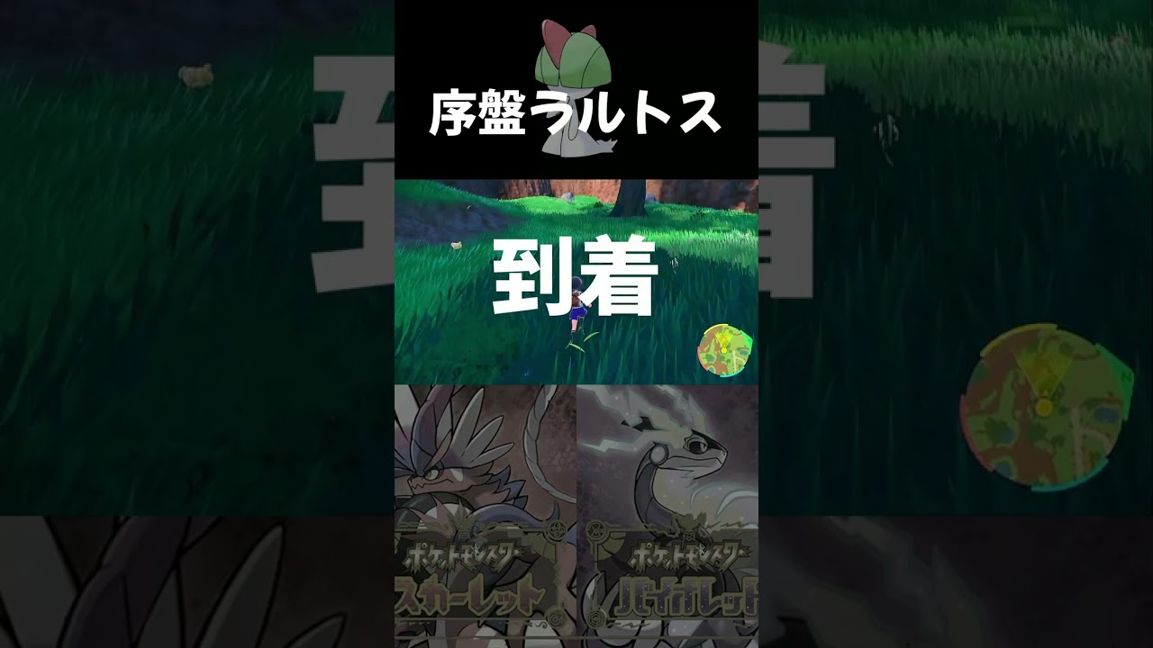 序盤でラルトスをゲットした場所【ポケモンSV】