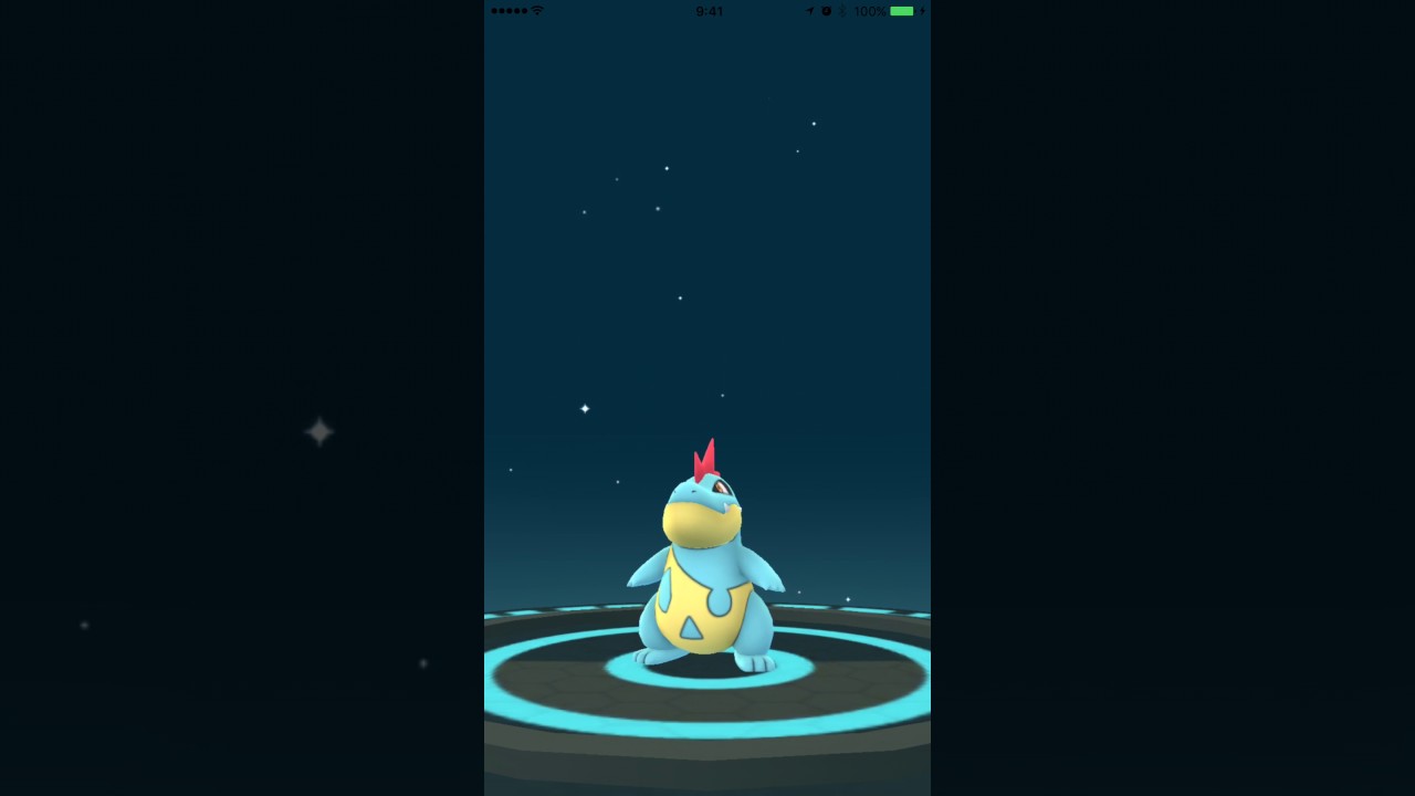 【ポケモンGO】金銀　進化動画ワニノコ→アリゲイツ→オーダイル